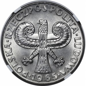 NICHOLS 10 Zloty 1965 Sigismund-Säule - groß