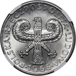 NICHOLS 10 Zloty 1966 Sigismund-Säule - klein