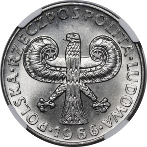 SAMPLE NIKIEL 10 zloty 1966 Sigismund's Column - small