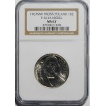 PRÓBA NIKIEL 10 złotych 1967 Mikołaj Kopernik