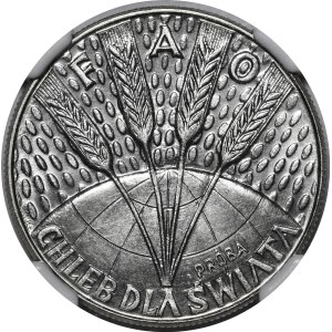 PRÓBA NIKIEL 10 złotych 1971 FAO Chleb Dla Świata