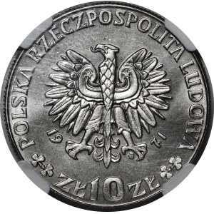 PRÓBA NIKIEL 10 złotych 1971 FAO Chleb Dla Świata