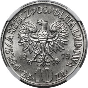PRÓBA NIKIEL 10 złotych 1973 Mikołaj Kopernik
