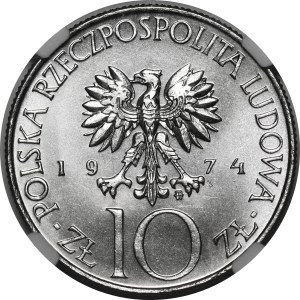 SAMPLE NICHOLS 10 gold 1974 Adam Mickiewicz