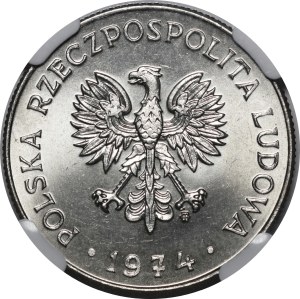 SAMPLE NIKIEL 10 zloty 1974 Henryk Sienkiewicz