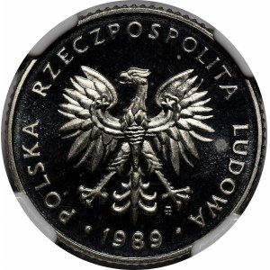 PRÓBA NIKIEL 10 złotych 1989