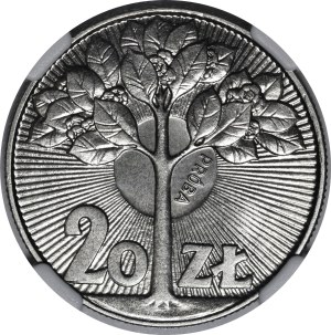 SAMPLE Nickel 20 gold 1973 Thin tree