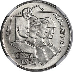 SAMPLE NIKIEL 20 gold 1974 Miner with feathered hat