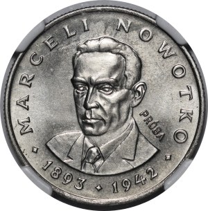SAMPLE Nickel 20 gold 1974 Marcela Nowotko