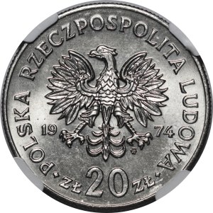 SAMPLE Nickel 20 gold 1974 Marcela Nowotko