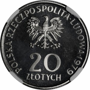 SAMPLE Nickel 20 gold 1979 International Year of the Child