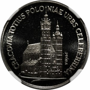 SAMPLE NIKIEL 20 zloty 1981 St. Mary's Church In Cracow.