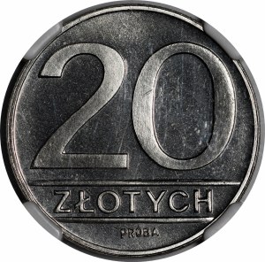 SAMPLE Nickel 20 gold 1984