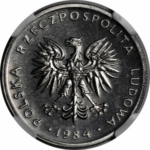 SAMPLE Nickel 20 gold 1984
