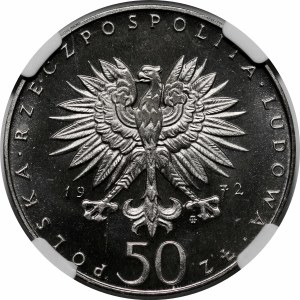 SAMPLE Nickel 50 gold 1972 Frederic Chopin - head left