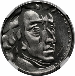 SAMPLE Nickel 50 gold 1972 Frederic Chopin - head right