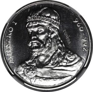 SAMPLE NIKIEL 50 gold 1979 Mieszko I - bust