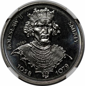 SAMPLE NIKIEL 50 gold 1981 Boleslaw II the Bold