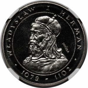 PRÓBA NIKIEL 50 złotych 1981 Władysław I Herman