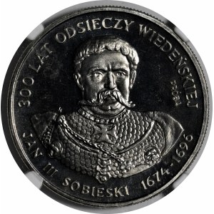 PRÓBA NIKIEL 50 złotych 1983 Jan III Sobieski