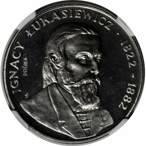 PRÓBA NIKIEL 50 złotych 1983 Ignacy Łukasiewicz