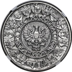 SAMPLE Nickel 100 gold 1960 Mieszko and Dabrowka