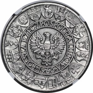SAMPLE Nickel 100 gold 1960 Mieszko and Dabrowka