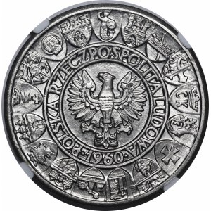 PRÓBA NIKIEL 100 złotych 1960 Mieszko i Dąbrówka