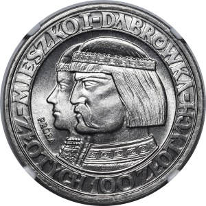 PRÓBA NIKIEL 100 złotych 1960 Mieszko i Dąbrówka