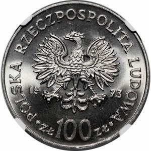 PRÓBA NIKIEL 100 złotych 1973 Mikołaj Kopernik - popiersie