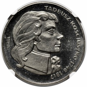 PRÓBA NIKIEL 100 złotych 1976 Tadeusz Kościuszko - głowa w prawo