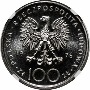 SAMPLE NICHOLS 100 gold 1976 Tadeusz Kosciuszko - head straight ahead