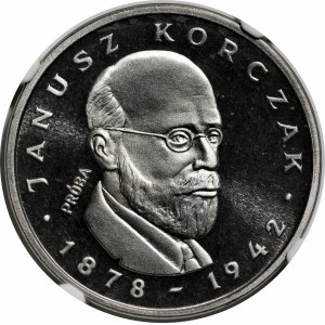 PRÓBA NIKIEL 100 złotych 1978 Janusz Korczak - głowa w prawo