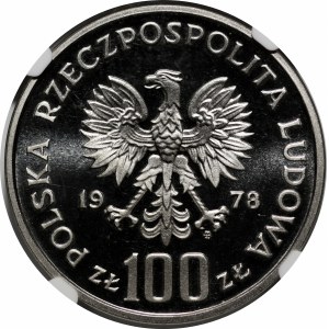 PRÓBA NIKIEL 100 złotych 1978 Interkosmos