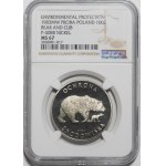 PRÓBA NIKIEL 100 złotych 1983 Ochrona Środowiska - Niedźwiedzie