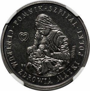 SAMPLE Nickel 100 gold 1985 Monument - Polish Mother's Hospital