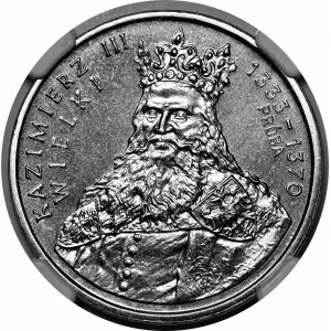 PRÓBA NIKIEL 100 złotych 1987 Kazimierz III Wielki