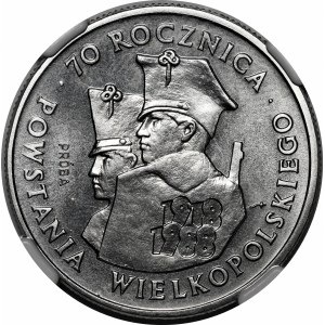 PRÓBA NIKIEL 100 złotych 1988 Powstanie Wielkopolskie