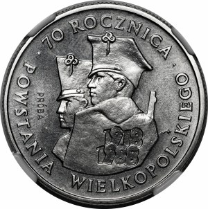SAMPLE NIKIEL 100 gold 1988 Greater Poland Uprising