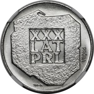 SAMPLE Nickel 200 gold 1974 XXX Years of the People's Republic of Poland