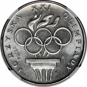 SAMPLE NIKIEL 200 gold 1976 Games - Olympic torch fragment