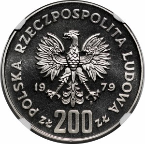 SAMPLE Nickel 200 gold 1979 Mieszko I - bust