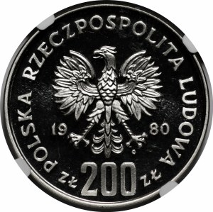 NIKIEL 200 zloty 1980 Boleslaw I the Brave - bust