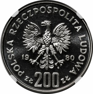 SAMPLE Nickel 200 gold 1980 Casimir I the Restorer - bust
