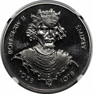 SAMPLE Nickel 200 gold 1981 Boleslaw II the Bold - bust