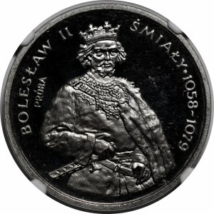 NICHOLS 200 gold 1981 Boleslaw II the Bold - half figure