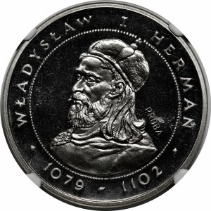 PRÓBA NIKIEL 200 złotych 1981 Władysław I Herman - głowa