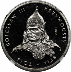 SAMPLE Nickel 200 gold 1982 Boleslaw III the Wrymouth - bust