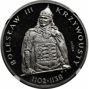PRÓBA NIKIEL 200 złotych 1982 Bolesław III Krzywousty - półpostać