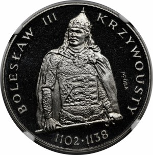 NICHOLS 200 gold 1982 Boleslaw III the Wrymouth - half figure
